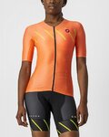 CASTELLI Kurzarm Fahrradtrikot - FREE SPEED 2W RACE - Orange