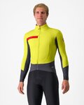CASTELLI Fahrrad-Thermojacke - BETA ROS - Gelb