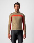 CASTELLI Fahrrad-Thermojacke - MORTIROLO VI - Grün
