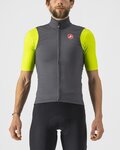 CASTELLI Fahrradweste - PRO THERMAL MID - Grau