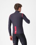 CASTELLI Langarm Fahrradtrikot für den Winter - TUTTO NANO ROS - Grau