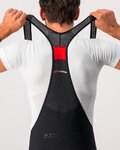 CASTELLI Kurze Fahrradhose mit Trägern - NANO FLEX PRO RACE - Schwarz