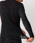 CASTELLI Langarm Fahrrad-Shirt - PROSECCO TECH LONG - Schwarz