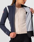 CASTELLI Fahrrad-Thermojacke - ALPHA ROS 2 W - Blau