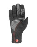 CASTELLI Langfinger-Fahrradhandschuhe - SPETTACOLO ROS W - Schwarz