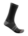 CASTELLI Klassische Fahrradsocken - SUPERLEGGERA T 18 - Schwarz