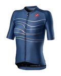 CASTELLI Kurzarm Fahrradtrikot - AERO PRO W - Blau