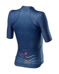 CASTELLI Kurzarm Fahrradtrikot - AERO PRO W - Blau