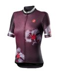 CASTELLI Kurzarm Fahrradtrikot - PRIMAVERA - bordeaux