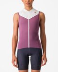 CASTELLI Ärmelloses Fahrradtrikot - SOLARIS - Lila