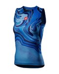 CASTELLI Ärmelloses Fahrrad-Shirt - PRO MESH W - Blau