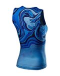 CASTELLI Ärmelloses Fahrrad-Shirt - PRO MESH W - Blau