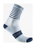 CASTELLI Klassische Fahrradsocken - SUPERLEGGERA W12 - Hellblau