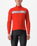 CASTELLI Fahrrad-Thermojacke - RADOPPIA 3 - Rot