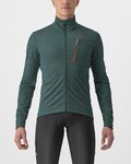 CASTELLI Fahrrad-Thermojacke - GO - Grün