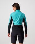 CASTELLI Winddichte Fahrradjacke - UNLIMITED W PUFFY - Türkis