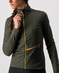 CASTELLI Fahrrad-Thermojacke - GO W - Grün
