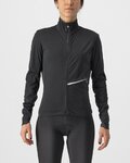 CASTELLI Fahrrad-Thermojacke - GO W - Schwarz