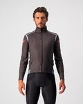 CASTELLI Fahrrad-Thermojacke - PERFETTO ROS LIMITED EDITION - Grau/Weiß