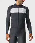 CASTELLI Langarm Fahrradtrikot für den Sommer - PROLOGO 7 - Schwarz