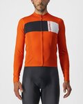 CASTELLI Langarm Fahrradtrikot für den Sommer - PROLOGO 7 - Rot