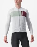 CASTELLI Langarm Fahrradtrikot für den Sommer - PROLOGO 7 - Grau