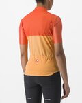 CASTELLI Kurzarm Fahrradtrikot - VELOCISSIMA - Orange