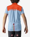 CASTELLI Kurzarm Fahrradtrikot - NEO PROLOGO - Hellblau/Orange