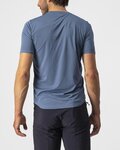 CASTELLI Kurzarm Fahrrad-Shirt - TECH 2 TEE - Blau