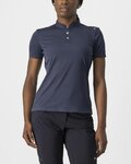 CASTELLI Kurzarm Fahrrad-Shirt - TECH 2 POLO - Blau
