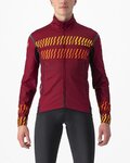 CASTELLI Fahrrad-Thermojacke - UNLIMITED PERFETTO ROS 2 - bordeaux