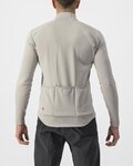 CASTELLI Langarm Fahrradtrikot für den Winter - UNLIMITED TRAIL - Grau