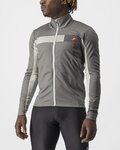 CASTELLI Fahrrad-Thermojacke - MORTIROLO 6S - Grau