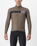 CASTELLI Fahrrad-Thermojacke - MORTIROLO 6S - Braun