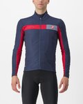 CASTELLI Fahrrad-Thermojacke - MORTIROLO 6S - Blau