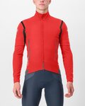 CASTELLI Fahrrad-Thermojacke - PERFETTO RoS 2 CONVERTIBLE - Rot