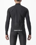 CASTELLI Langarm Fahrradtrikot für den Winter - FLIGHT LS AIR - Schwarz