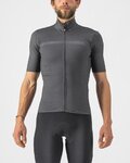 CASTELLI Kurzarm Fahrradtrikot - PRO THERMAL MID - Grau