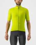 CASTELLI Kurzarm Fahrradtrikot - PRO THERMAL MID - Hellgrün