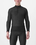 CASTELLI Langarm Fahrrad-Shirt - COLD DAYS 2ND LAYER - Schwarz