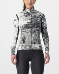 CASTELLI Fahrrad-Thermojacke - UNLIMITED PERFETTO ROS 2 W - Weiß/Grau