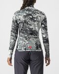 CASTELLI Langarm Fahrradtrikot für den Winter - UNLIMITED W THERMAL - Grau/Weiß