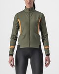 CASTELLI Fahrrad-Thermojacke - DINAMICA 2 - Grün