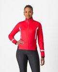 CASTELLI Fahrrad-Thermojacke - DINAMICA 2 - Rot