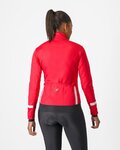 CASTELLI Fahrrad-Thermojacke - DINAMICA 2 - Rot
