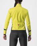 CASTELLI Fahrrad-Thermojacke - DINAMICA 2 - Gelb