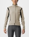 CASTELLI Fahrrad-Thermojacke - PERFETTO RoS 2 W - Beige
