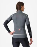 CASTELLI Kurzarm Fahrradtrikot - GABBA ROS 2 W - Grau