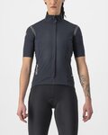 CASTELLI Kurzarm Fahrradtrikot - GABBA ROS 2 W - Schwarz