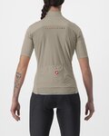 CASTELLI Kurzarm Fahrradtrikot - PERFETTO RoS 2 W WIND - Beige